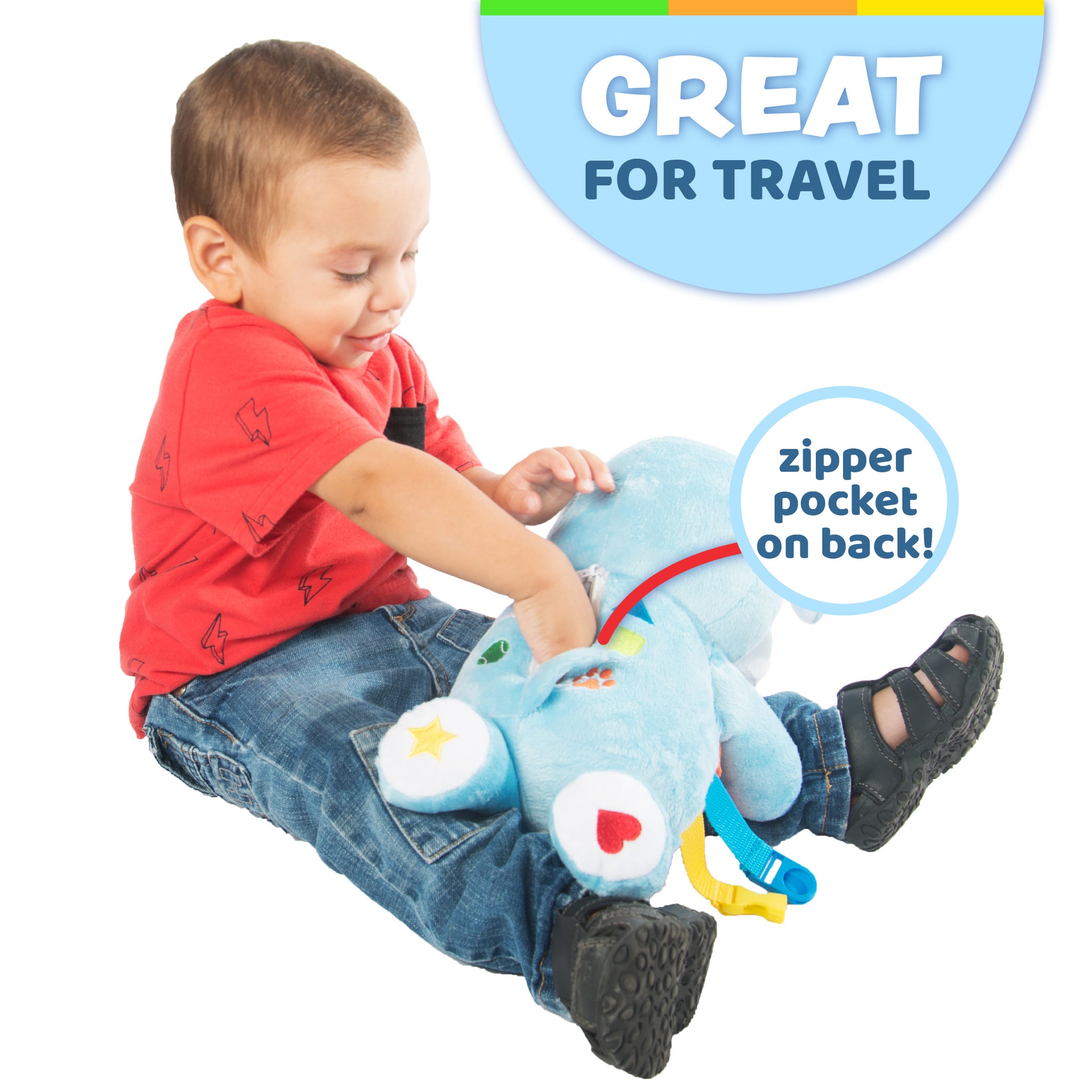 Buckle Toys  Barkley Dog - Motor Skills Travel Activity – Buckle Toy Inc