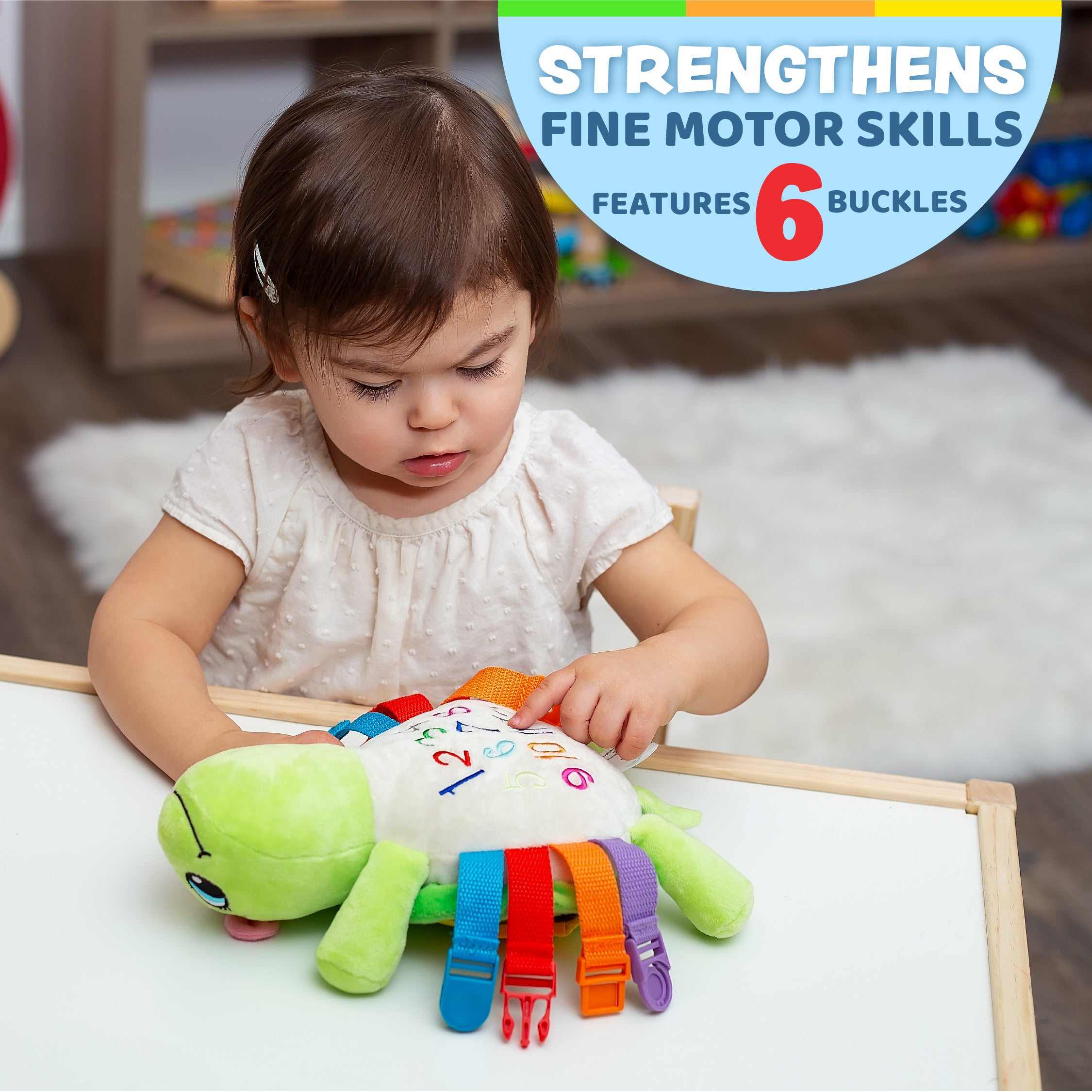 Buckle Toys™ - Toddler Learning Toys, Great for Travel or at Home