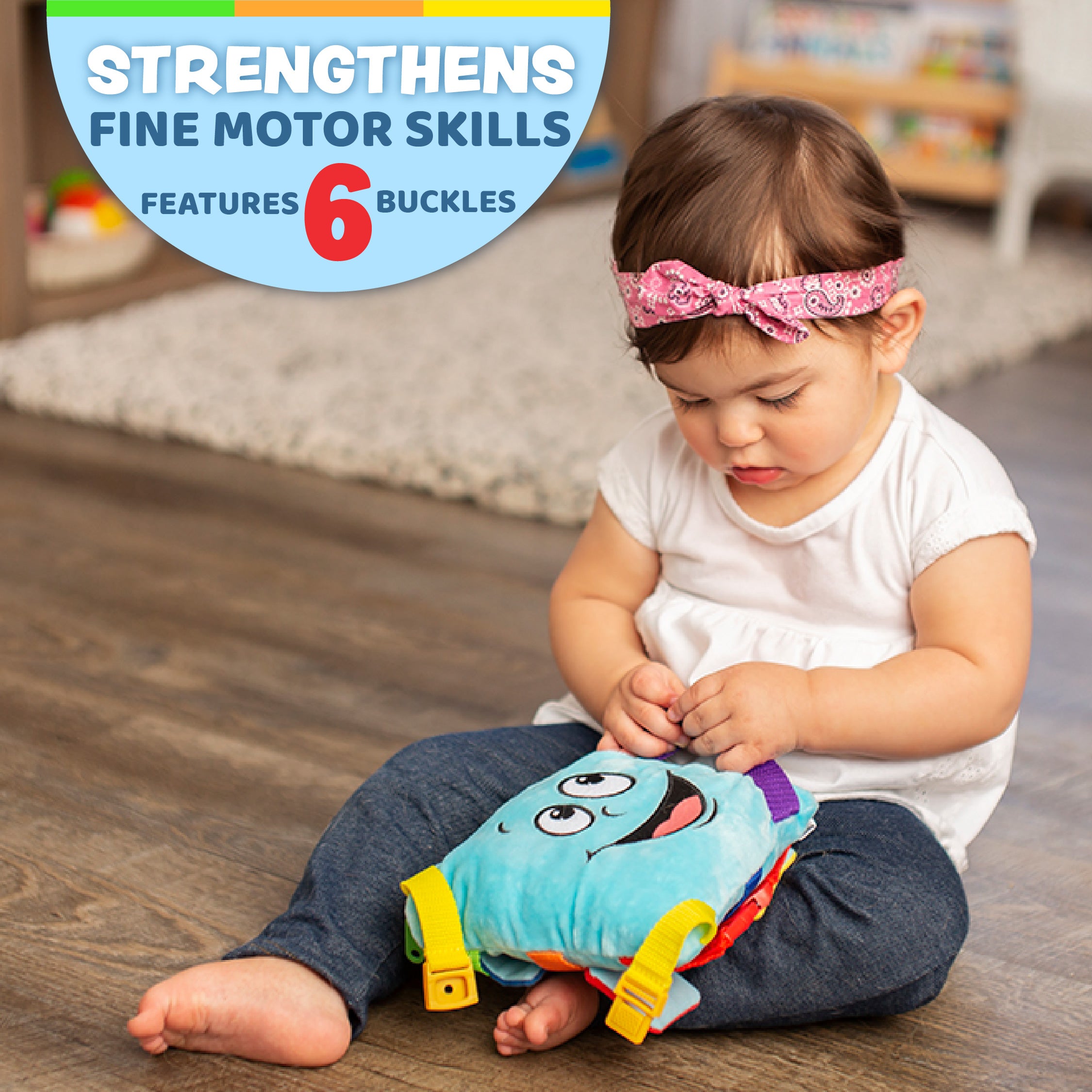 Buckle Toys™ - Toddler Learning Toys, Great for Travel or at Home